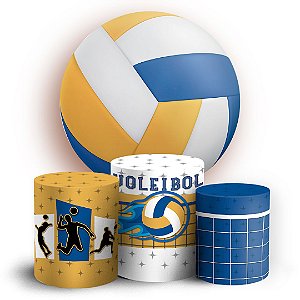 KIT Redondo e Trio - Voleibol - Sublimado 3D
