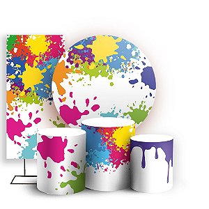 KIT Redondo Trio e Faixa - Slime - Sublimado 3D