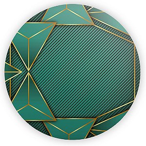 Painel Redondo - Abstrato - Sublimado 3D