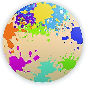 Painel Redondo - Slime - Sublimado 3D