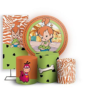 KIT Redondo Trio e Faixa - Pedrita - Sublimado 3D