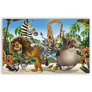 Painel Retangular - Madagascar - Sublimado 3D