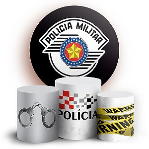 KIT Redondo e Trio - Policia Militar - Sublimado 3D