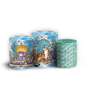 Trio Cilindro - Jasmine - Sublimado 3D + Elástico