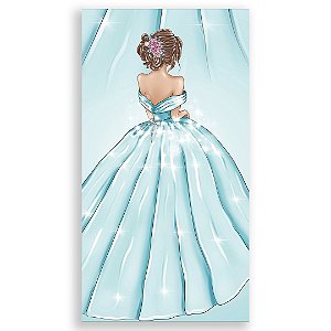 Faixa Lateral - 15 Anos Floral - Sublimado 3D