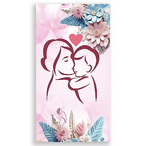 Faixa Lateral - Dia das Maes - Sublimado 3D