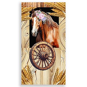 Faixa Lateral - Cavalo - Sublimado 3D