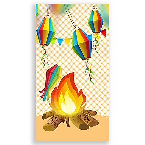 Faixa Lateral - Festa Junina - Sublimado 3D