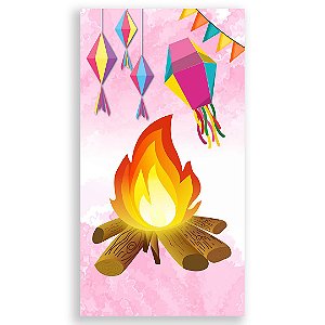 Faixa Lateral - Festa Junina - Sublimado 3D