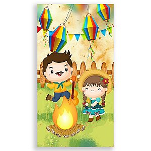 Faixa Lateral - Festa Junina - Sublimado 3D