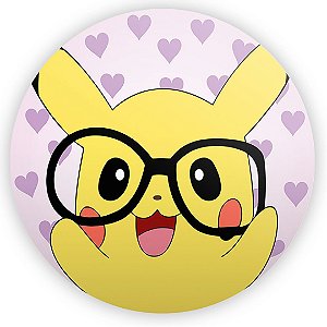 Painel Redondo - Pokemon - Sublimado 3D