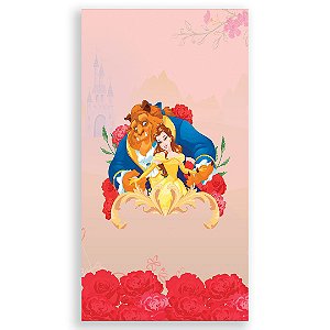 Faixa Lateral - Bela e a Fera - Sublimado 3D