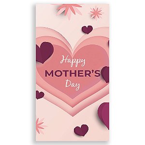 Faixa Lateral - Mother's Day - Sublimado 3D