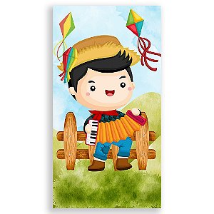 Faixa Lateral - Festa Junina - Sublimado 3D