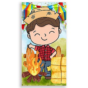 Faixa Lateral - Festa Junina - Sublimado 3D