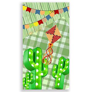 Faixa Lateral - Festa Junina - Sublimado 3D