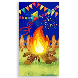 Faixa Lateral - Festa Junina - Sublimado 3D