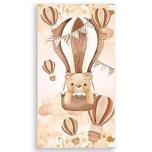 Faixa Lateral - Ursinho Marrom - Sublimado 3D