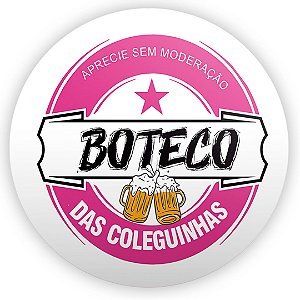 Painel de Mesa - Boteco Rosa - Sublimado 3D