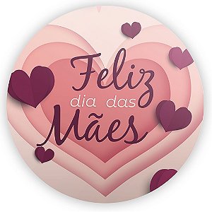 Painel de Mesa - Dia das Maes - Sublimado 3D