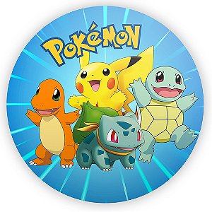 Painel de Mesa - Pokemon - Sublimado 3D
