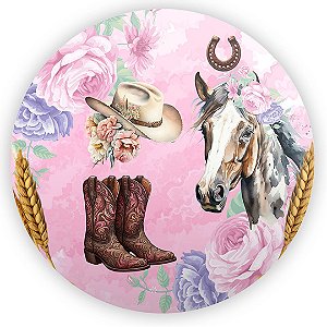Painel de Mesa - Cavalo - Sublimado 3D