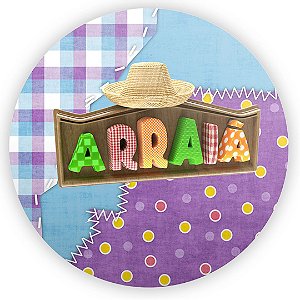 Painel de Mesa - Festa Junina - Sublimado 3D