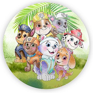 Painel de Mesa - Patrulha Canina - Sublimado 3D