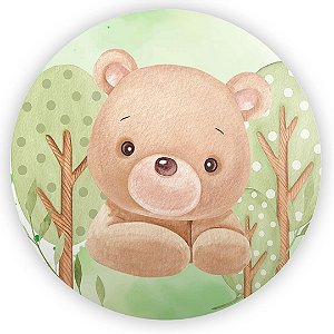 Painel de Mesa - Urso Verde - Sublimado 3D