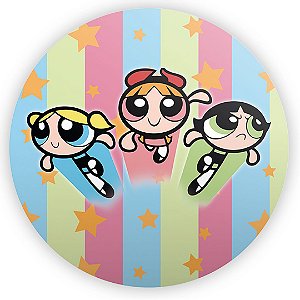 Painel de Mesa - As Meninas Super Poderosas  - Sublimado 3D