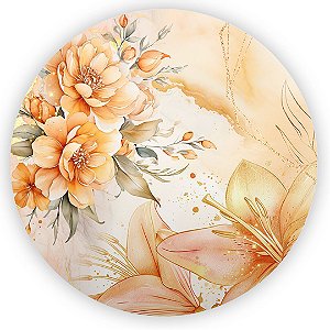 Painel de Mesa - Floral - Sublimado 3D