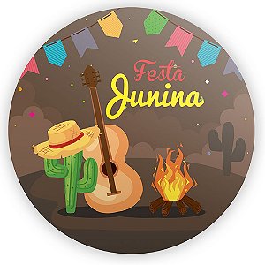 Painel de Mesa - Festa Junina - Sublimado 3D