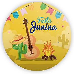 Painel de Mesa - Festa Junina - Sublimado 3D