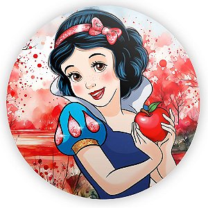 Painel de Mesa - Branca De Neve - Sublimado 3D