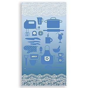 Faixa Lateral - Cha de Cozinha - Sublimado 3D