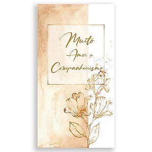 Faixa Lateral - Bodas de Ouro - Sublimado 3D