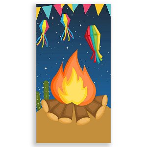 Faixa Lateral - Festa Junina - Sublimado 3D