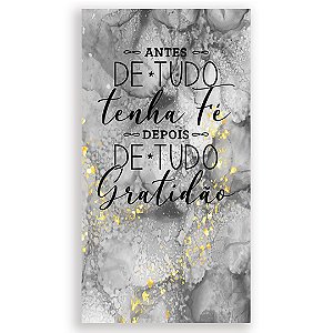 Faixa Lateral - Gratidão - Sublimado 3D