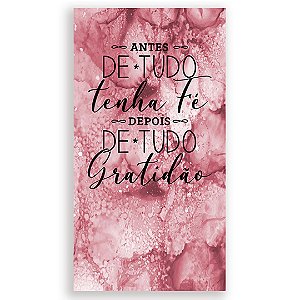 Faixa Lateral - Gratidão - Sublimado 3D