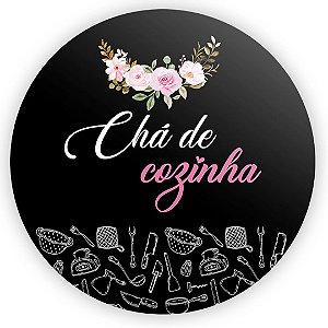 Painel de Mesa - Cha de Cozinha - Sublimado 3D