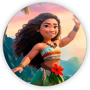 Painel de Mesa - Moana - Sublimado 3D