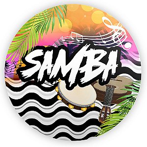 Painel de Mesa - Samba - Sublimado 3D