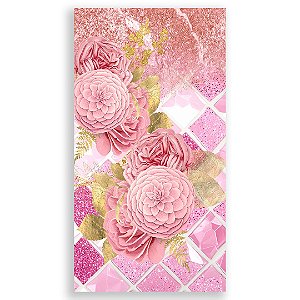 Faixa Lateral - Floral - Sublimado 3D