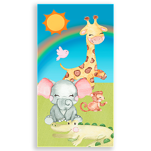 Faixa Lateral - A Arca de Noe - Sublimado 3D