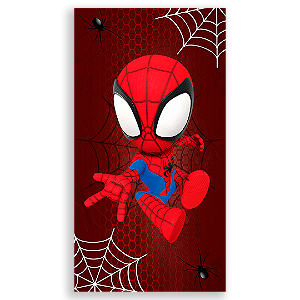Faixa Lateral - Homem Aranha - Sublimado 3D