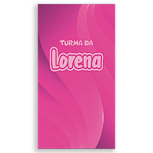 Faixa Lateral - Turma da Lorena - Sublimado 3D