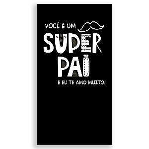 Faixa Lateral - Dia dos Pais - Sublimado 3D