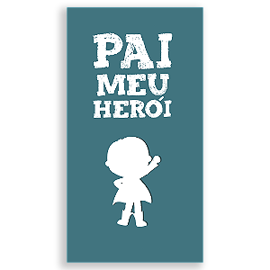 Faixa Lateral - Dia dos Pais  - Sublimado 3D