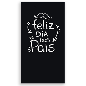 Faixa Lateral - Dia dos Pais  - Sublimado 3D