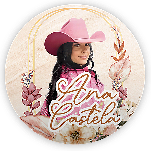 Painel de Mesa - Ana Castela - Sublimado 3D